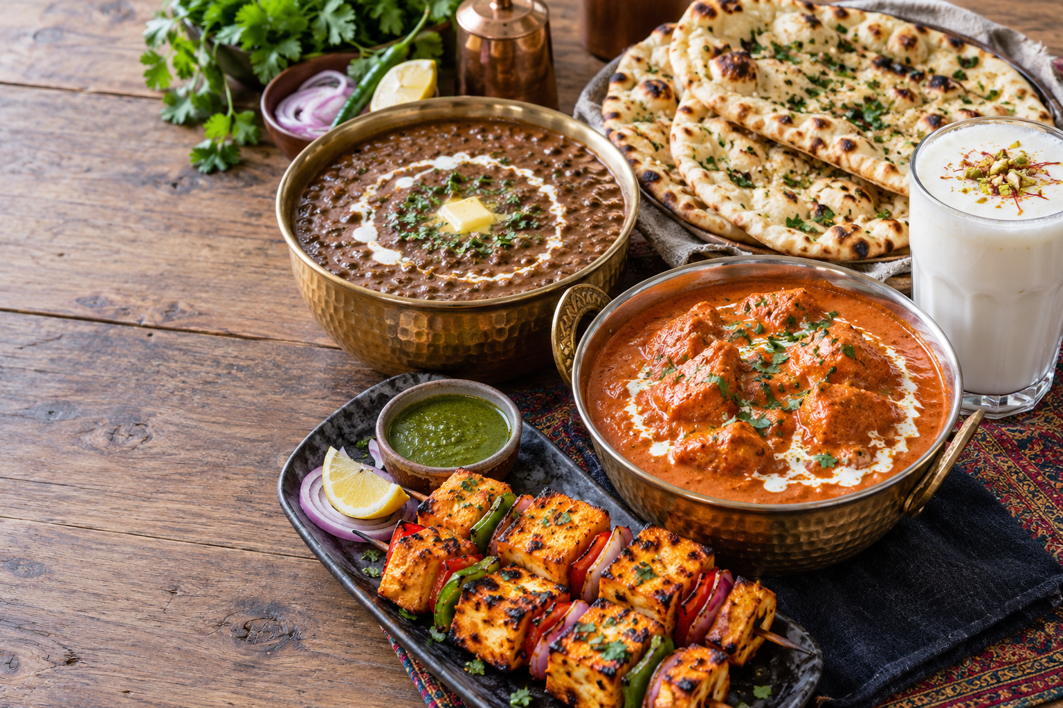 AI-generated serving illustration for Punjab Tandoor House